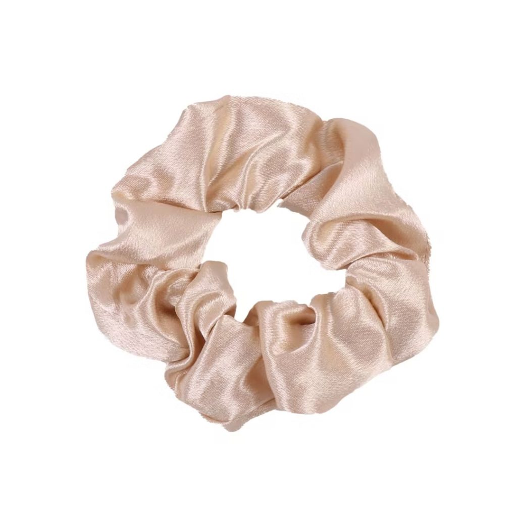 hair scrunchies satin