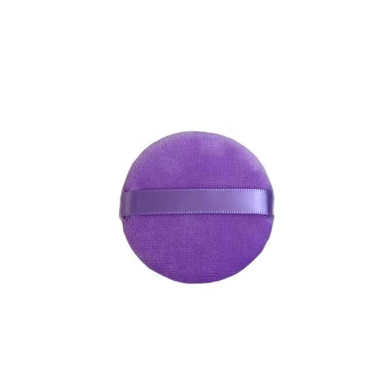 round powder puff