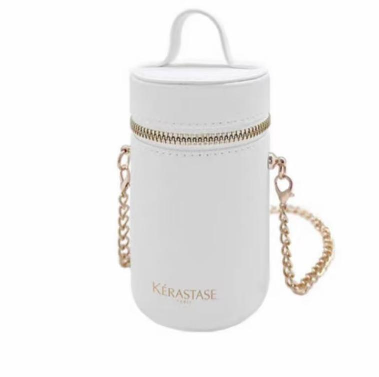 Kérastase barrel cosmetic bag