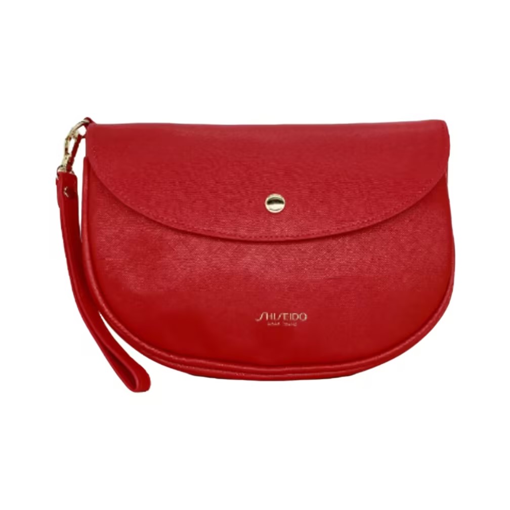 leather cosmetic pouch