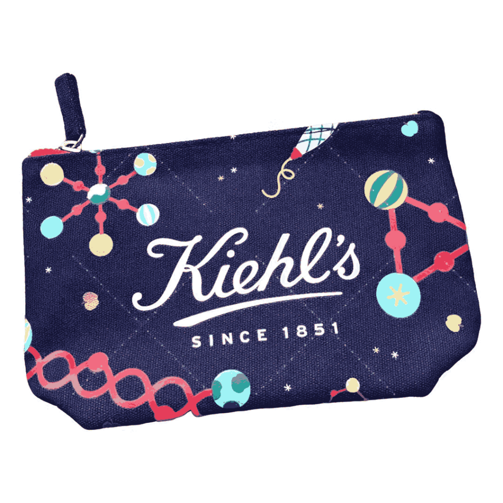 Searching for a playful, science-themed toiletry bag to attract a younger audience?