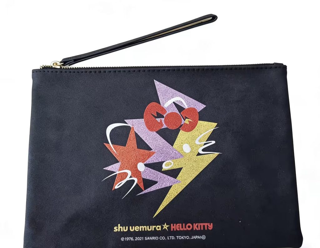 Want a playful shu uemura makeup bag that pairs kawaii charm with street-cool edge?
