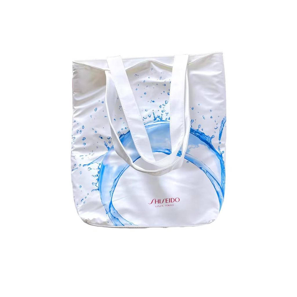 Looking for a custom canvas bag like this Shiseido tote for your brand promotion?
