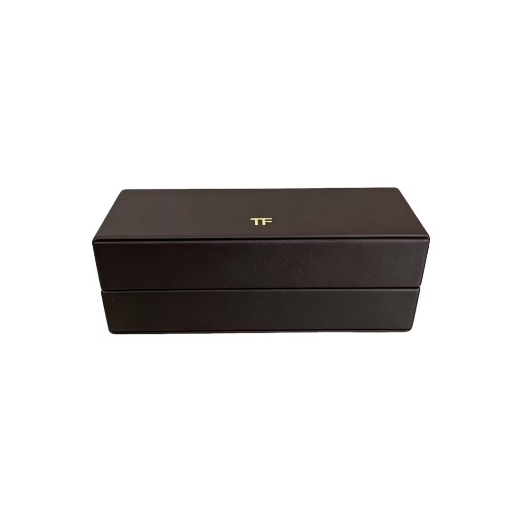 Need a Tom Ford lipstick bag in sleek black croc-print PU for your luxury packaging?