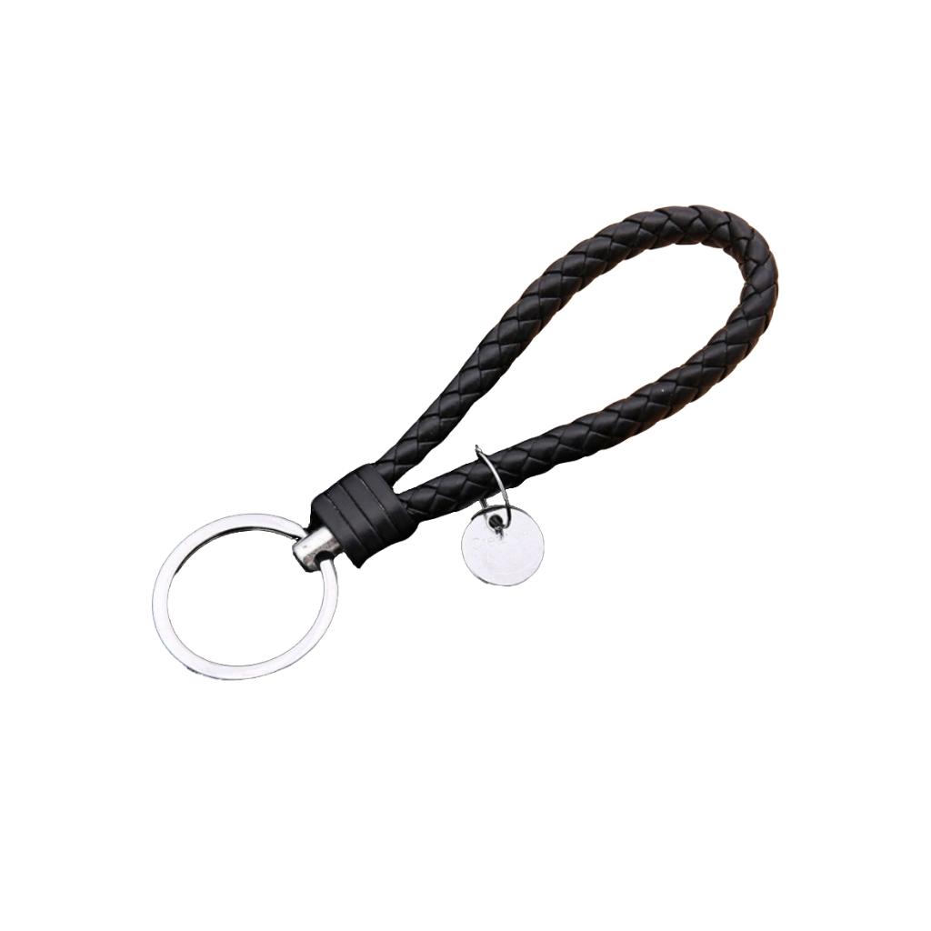 Looking for custom leather keychains bulk like this L'Oréal braided design for your corporate gifts?